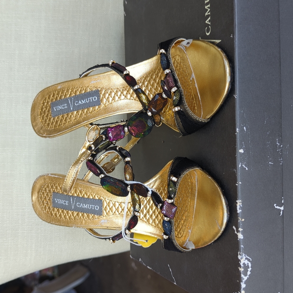 Vince Camuto Jeweled Heels